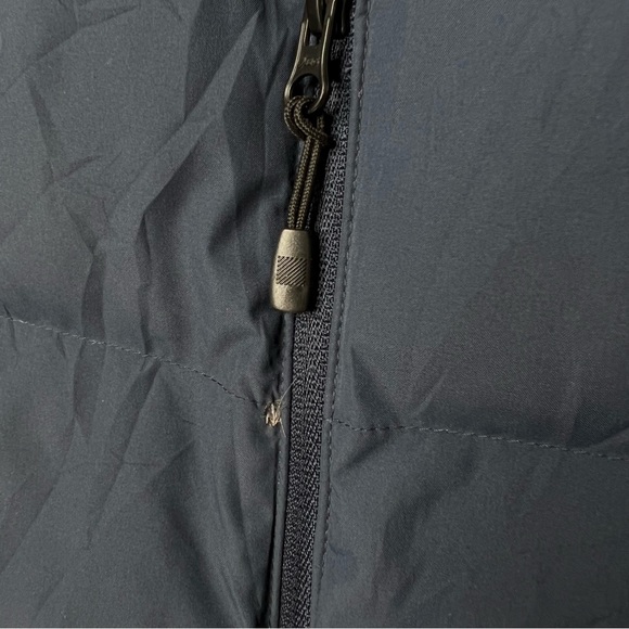 ASICS Motion Therm Puffer Jacket Zip Up Blue Heavy Winter Outdoors Size Mens XXL - Picture 4 of 9